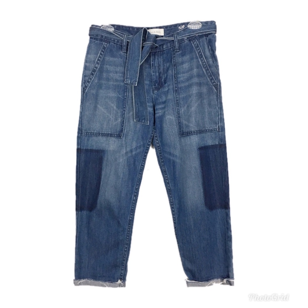 HENRY & BELLE New Cargo‎ Mayfair Crop Jeans- 28